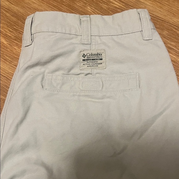 Columbia Men's Beige Cargo Pants 38x32 excellent condition - Picture 3 of 5